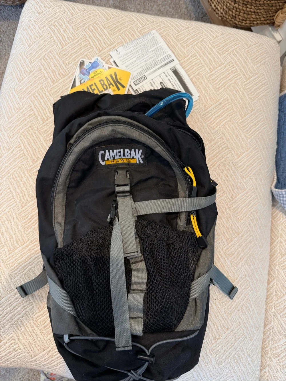 NWT CamelBak H.A.W.K Hydration Backpack. 3.0L. Black. Hiking. Outdoor. Camping